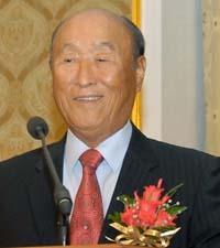 Sun Myung Moon, fundador de la secta
